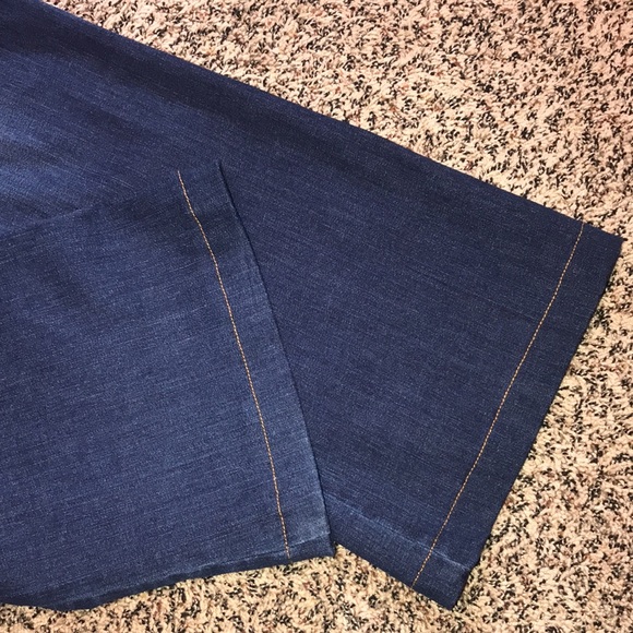 SPANX Pull On Flare Jeggings Dark Wash Size 1X | NWOT - Picture 6 of 9